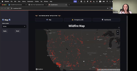 Emergency Response & Wildfire Real-Time Analysis