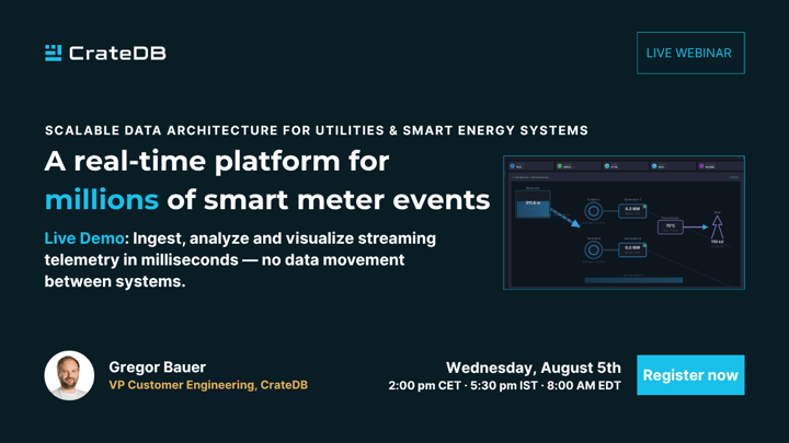 Building a Real-Time Platform for Millions of Smart Meter Events 