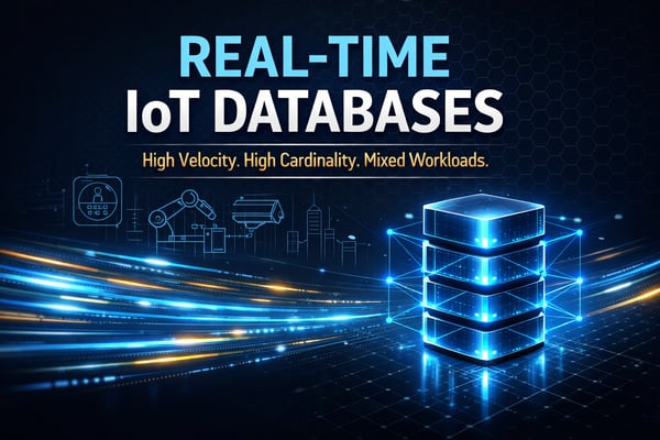 Best Databases for Real-Time Analytics on IoT and Sensor Data