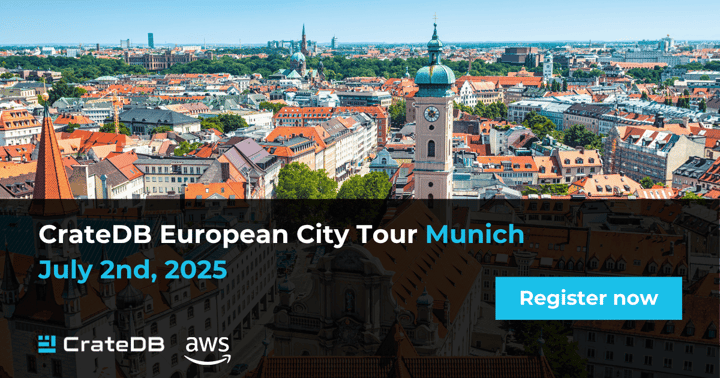 CrateDB European Tour Munich 2025