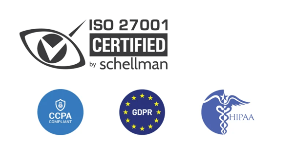 CrateDB Security Certifications and Standards: ISO 27001, AICPA SOC, CCPA, GDPR, HIPAA