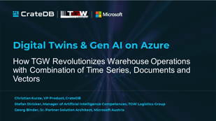 Digital Twins & Gen AI on Azure