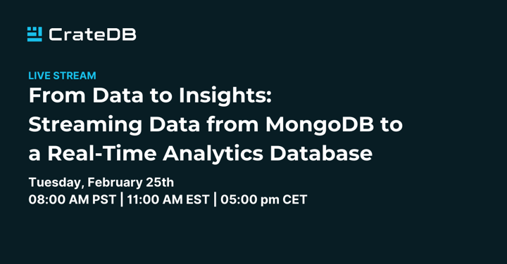 From Data to Insights