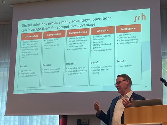 Prof. Dr. Torsten Becker Head of Supply Chain Management Study Program at the Smart Manufacturing & IoT Berlin Summit