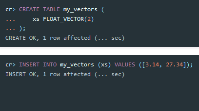 float-vectors