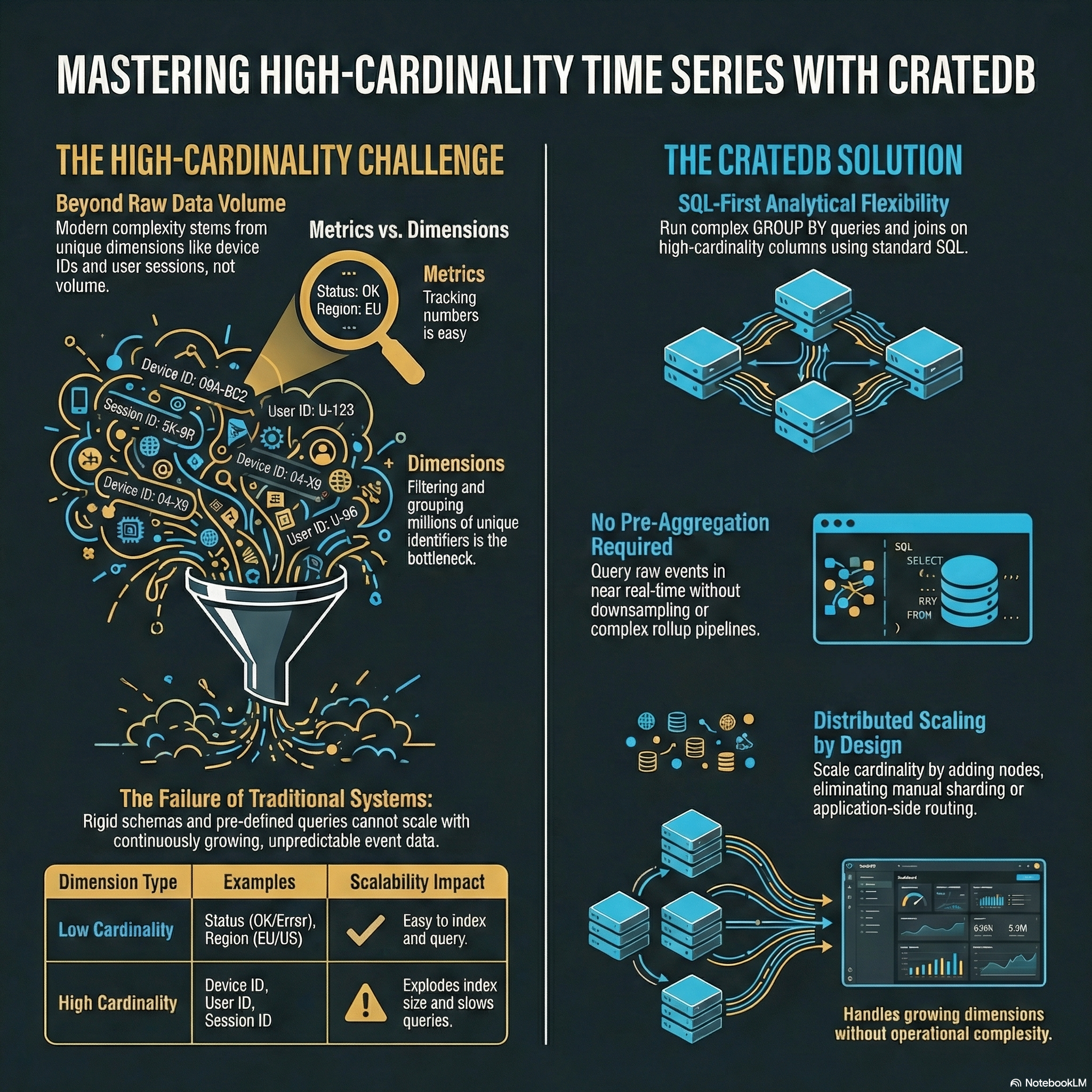 high cardinality database explained