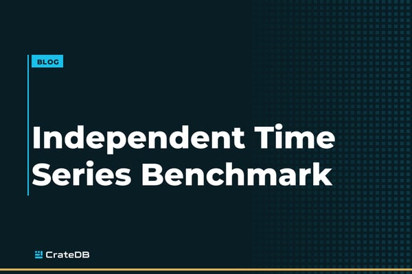 Time Series Benchmark - CrateDB vs MongoDB and InfluxDB