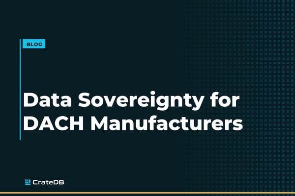 Data Sovereignty for Manufacturing Analytics: Why Cloud-Only Doesn't Work in DACH