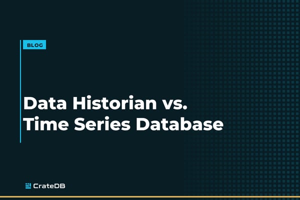 Data Historian vs. Time Series Database: Key Differences