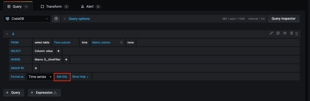 CrateDB Blog | Visualizing time series data with Grafana and CrateDB Blog | Visualizing time series data with Grafana and