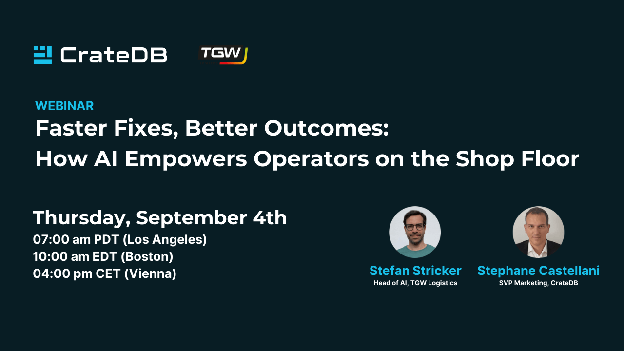 Faster Fixes, Better Outcomes: How AI Empowers Operators on the Shop Floor