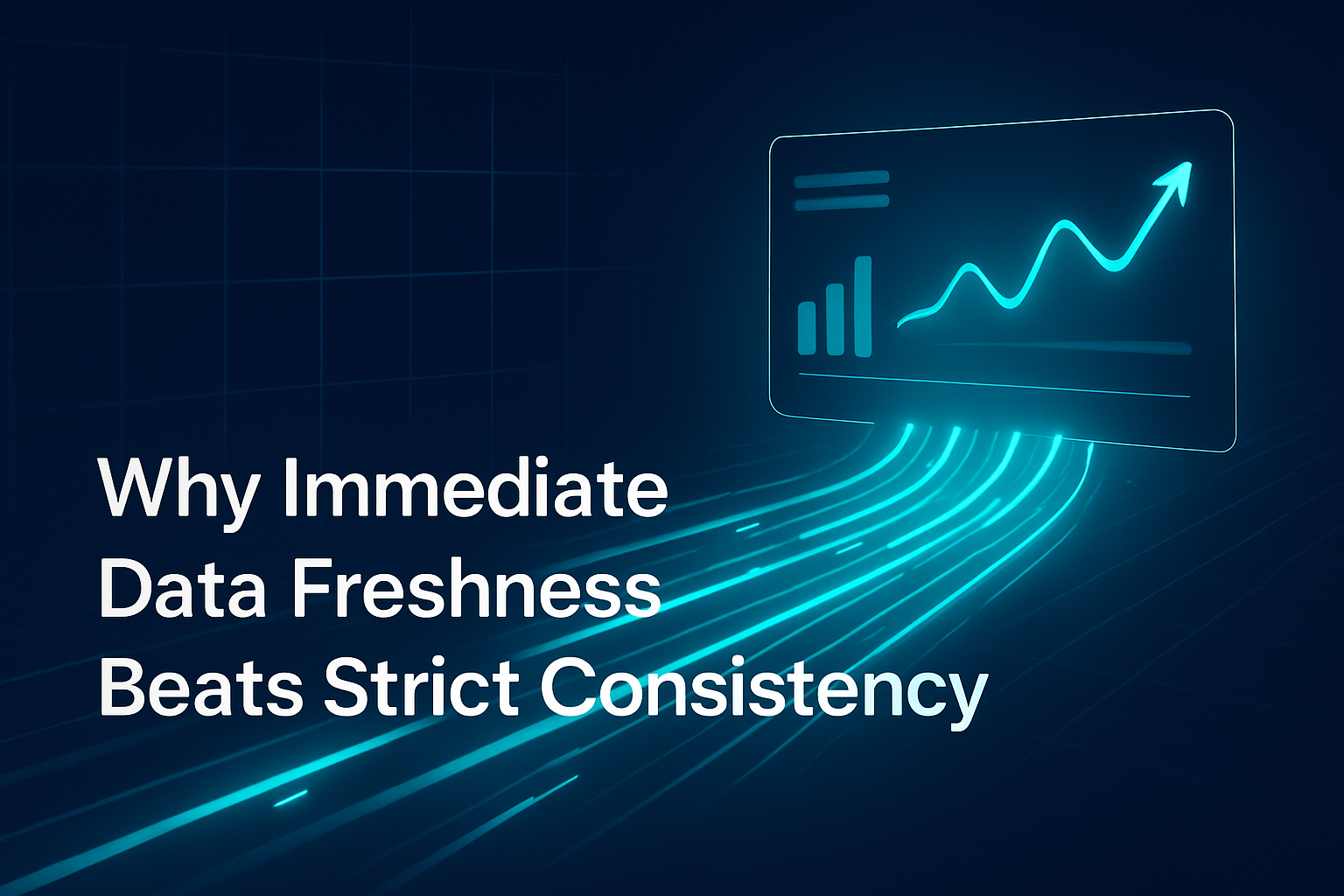 Why Immediate Data Freshness Beats Strict Consistency for Real Time Decision Making