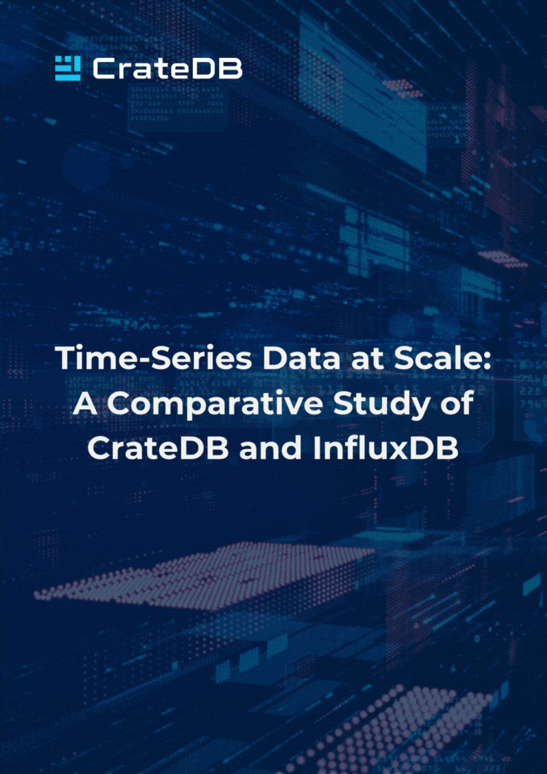 Time-Series Data at Scale: A Comparative Study of CrateDB and InfluxDB