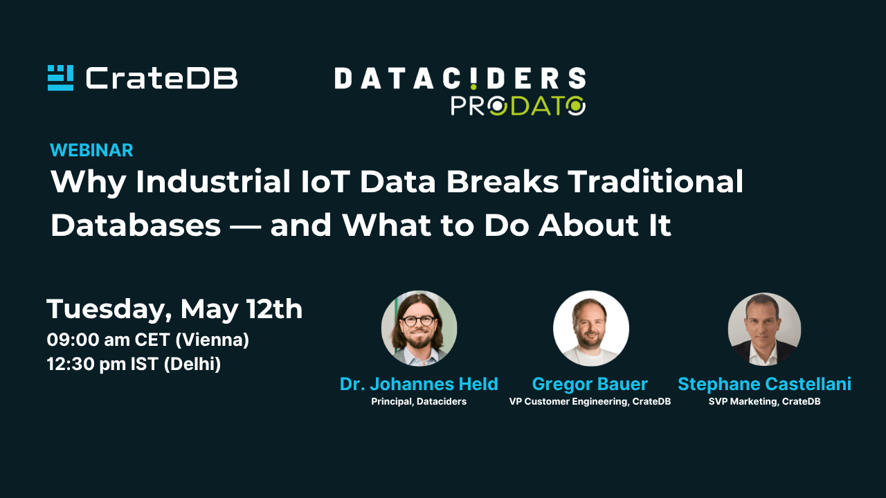 Why Industrial IoT Data Breaks Traditional Databases — and What to Do About It
